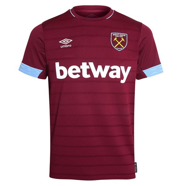 Thailande Maillot Football West Ham Domicile 2018-19 Rouge